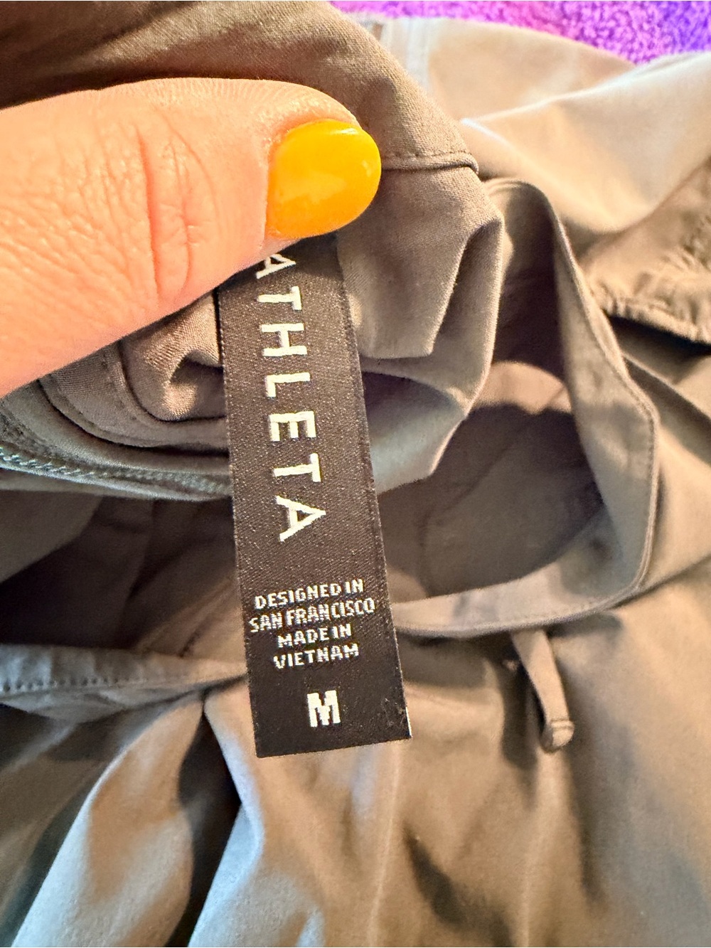 Athleta Olive Green Utility Jumpsuit - Picture 4 of 9